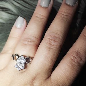 Claddagh ring size 7 brand new silver 925